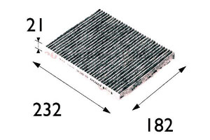 Filtr Kabiny Protect Fiat Stilo Bravo, Lancia Delt