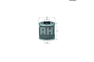 Filtr Oleju Bmw 3e36 1 Knecht