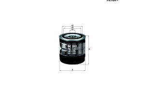 Filtr Oleju Volvo 440 460 S40 I V40 1.9d 07.94-06.