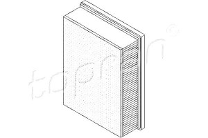 Filtr Powietrza Topran 1444fk 1444vx 1444px