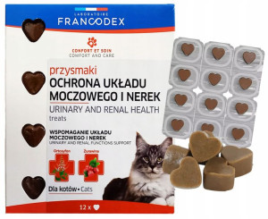 FRANCODEX przysmaki zdrowie układu moczowego i nerek kota