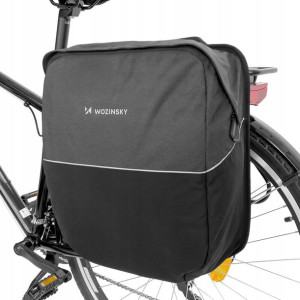 Wozinsky Sakwa Rowerowa Na Bagażnik 20l Czarna