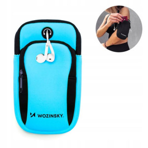 Wozinsky Opaska Na Telefon Do Biegania Niebieska
