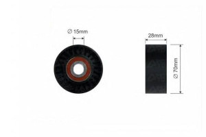 Rolka Napinacza Vw Audi Seat Skoda Caffaro