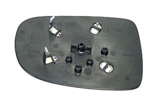 Szkło Lusterka Le Opel Corsa C 00-06 Depo