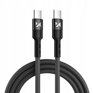 Wozinsky Kabel Usb Typ C-usb Typ C 18w 2m Czarny