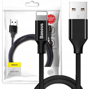 Baseus Kabel Usb / Lightning 1,2m Czarny