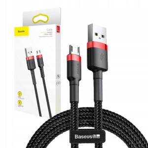 Baseus Kabel Micro Usb 2m Dwustronny 1.5a Mocny