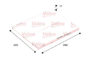 Filtr Kabiny Opel Omega B 2.0-3.2 03.94-07.03 Vale