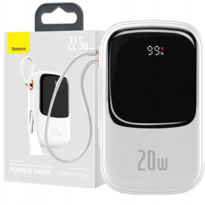 Baseus Power Bank 10000mah 2x Usb/usb-c/micro 15w