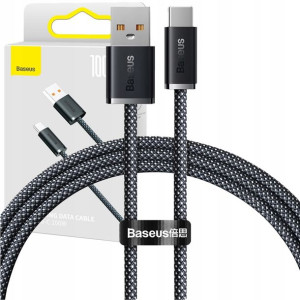 Baseus Kabel Usb - Usb Typ C 100w 1m Szary