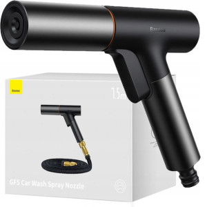 Baseus Pistolet Do Mycia Myjka Do Auta 15m Czarna