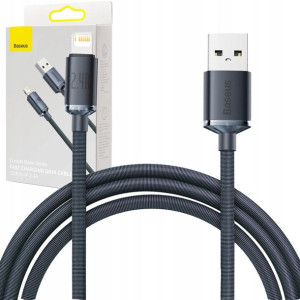 Baseus Kabel Usb Typ A - Lightning 2m Czarny