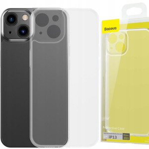 Baseus Etui Z Ramką Do Iphone 13 Przeźroczyste
