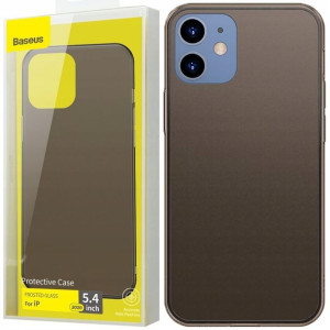 Baseus Sztywne Etui Z Ramką Iphone 12 Mini Czarne