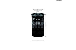 Filtr Oleju Aebi Transporter Aveling-barford Am Bo