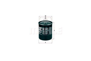 Filtr Oleju Mahle 1560187110 1560187202 20m01r2251
