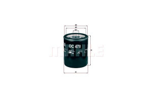 Filtr Oleju Mahle 9091503005 9091520002 9091520004