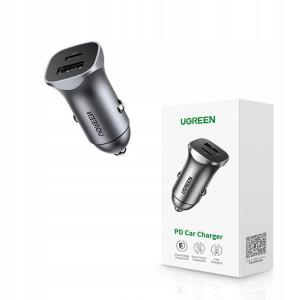 Ładowarka samochodowa USB typ C Ugreen 24 mA
