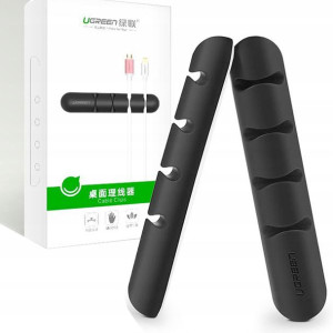 2x Ugreen Samoprzylepny Organizer Kabli Na Biurku
