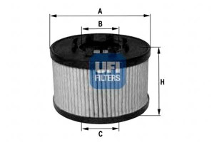 Filtr Oleju Agila 1.3cdti Panda Ii 1.3jtd Ufi