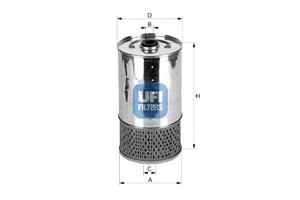 Filtr Oleju Db 123d Ufi