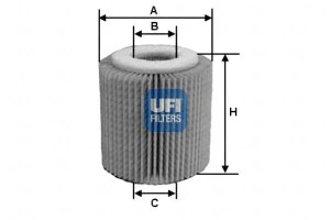 Filtr Oleju Mondeo 1.8 2.0 00- Ufi