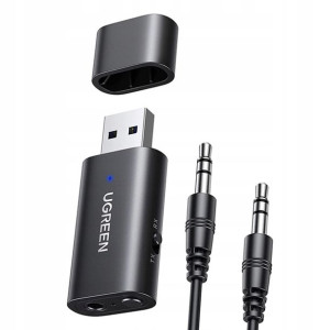 Ugreen Odbiornik Bluetooth 5.0 Do Jack 3,5mm Aux