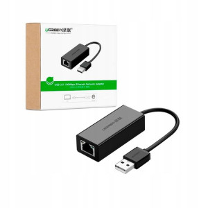 Ugreen Karta Sieciowa Usb Do Ethernet Rj45 100mbps