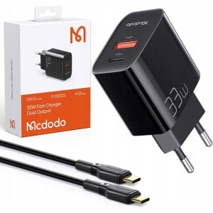 Mcdodo Ładowarka Usb Usb-c 33w + Kabel Usb-c 60w