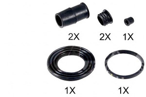 Reperaturka Zacisku Hamulc. Bmw 3 E46 98-05 Tył A.