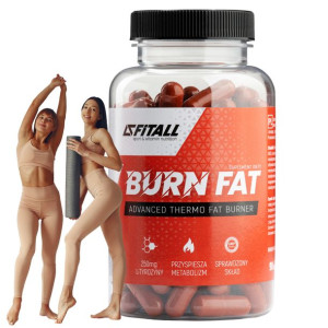 Spalacz Tłuszczu Z Brzucha Burn Fat Bloker Apetytu Dla Kobiet - 90 Kapsułek
