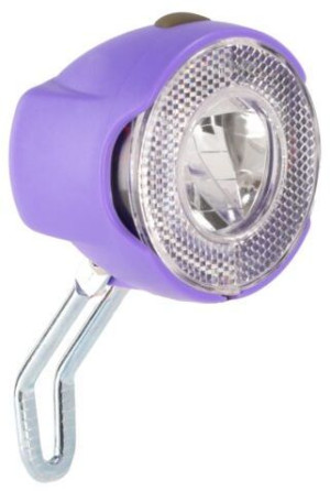 Lampa rowerowa przednia Le Grand Sunlight Super fioletowa