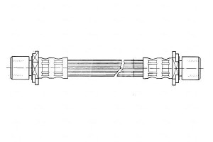 Przewód Hamulcowy Giętki Daihatsu Terios 97-05 T A