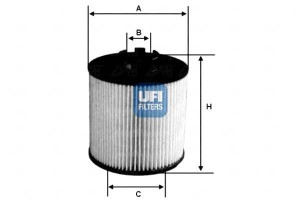 Filtr Oleju Astra 1.2 98- Ufi