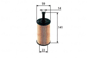 Filtr Oleju Citroen Peugeot 1.1 Valeo