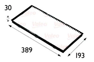 Filtr Kabiny Essential Alfa 145 146 155 Valeo