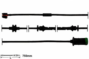 Czujnik Zużycia Klocków Opel Astra G Astra G Class