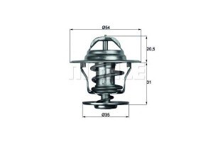 Termostat Vw 71c Opel Behr