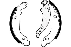 Szczęki Hamulcowe Peugeot 206 206+ 1.1-1.9d 08.98-