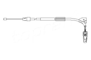 Linka Hamulca Ręcznego Mercedes A (w168) 1.4-2.1 0