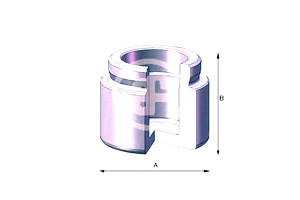 Reperaturka Zacisku Tłoczek 40x32mm Bmw 5 E12 E24