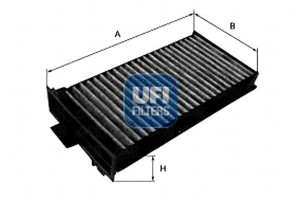 Filtr Kabinowy Micra K12 02- Weglowy Ufi