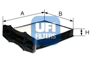 Filtr Kabinowy Land Rover 00- Ufi