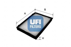 Filtr Kabinowy Opel Antara 2.0cdti 06- Ufi