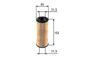 Filtr Oleju Bmw 330d (e46) 2/03- Valeo