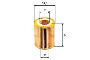 Filtr Oleju Opel Astra H Signum Valeo
