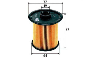 Filtr Paliwa Renault Clio Valeo