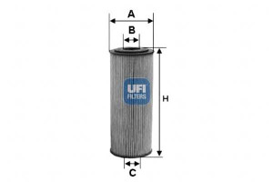 Filtr Oleju Porsche Boxster S 2.7 3.2 24v Ufi