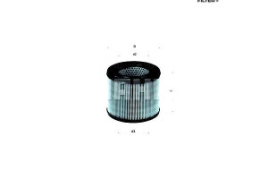 Filtr Powietrza Bmw R 450-1000 1969- Knecht